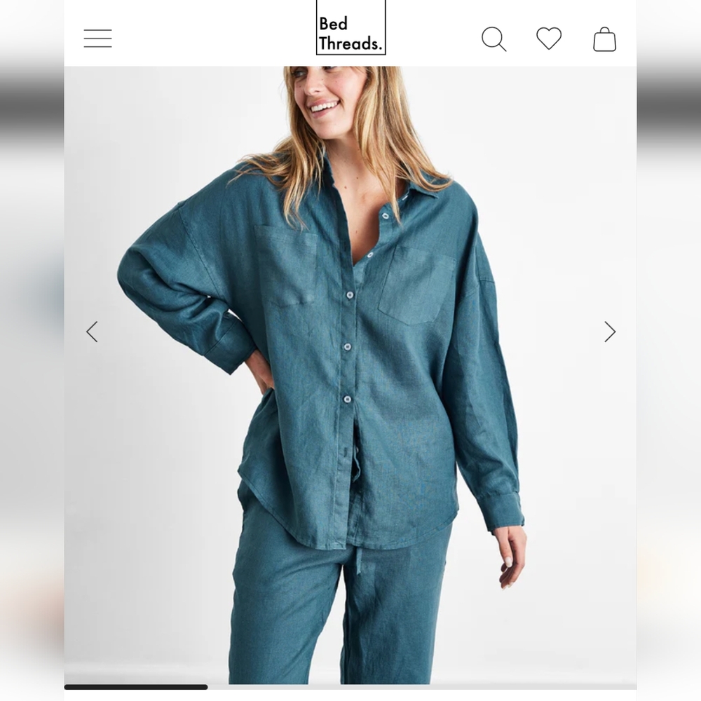Bed Threads relaxed linen button down